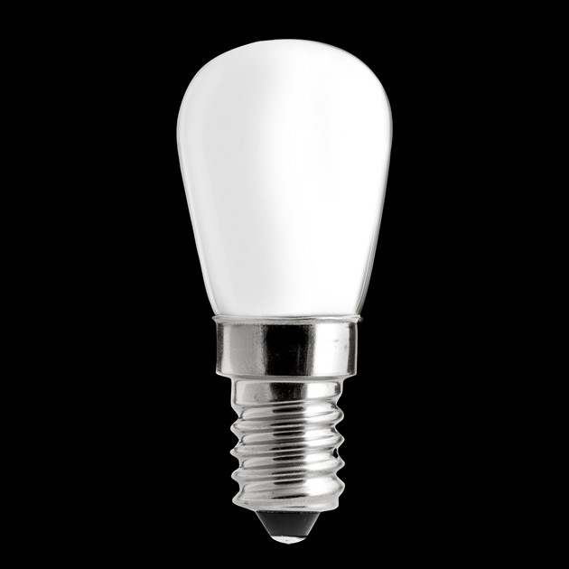UNI-WHITE päron opal E14 3,2W 2700K dimbar